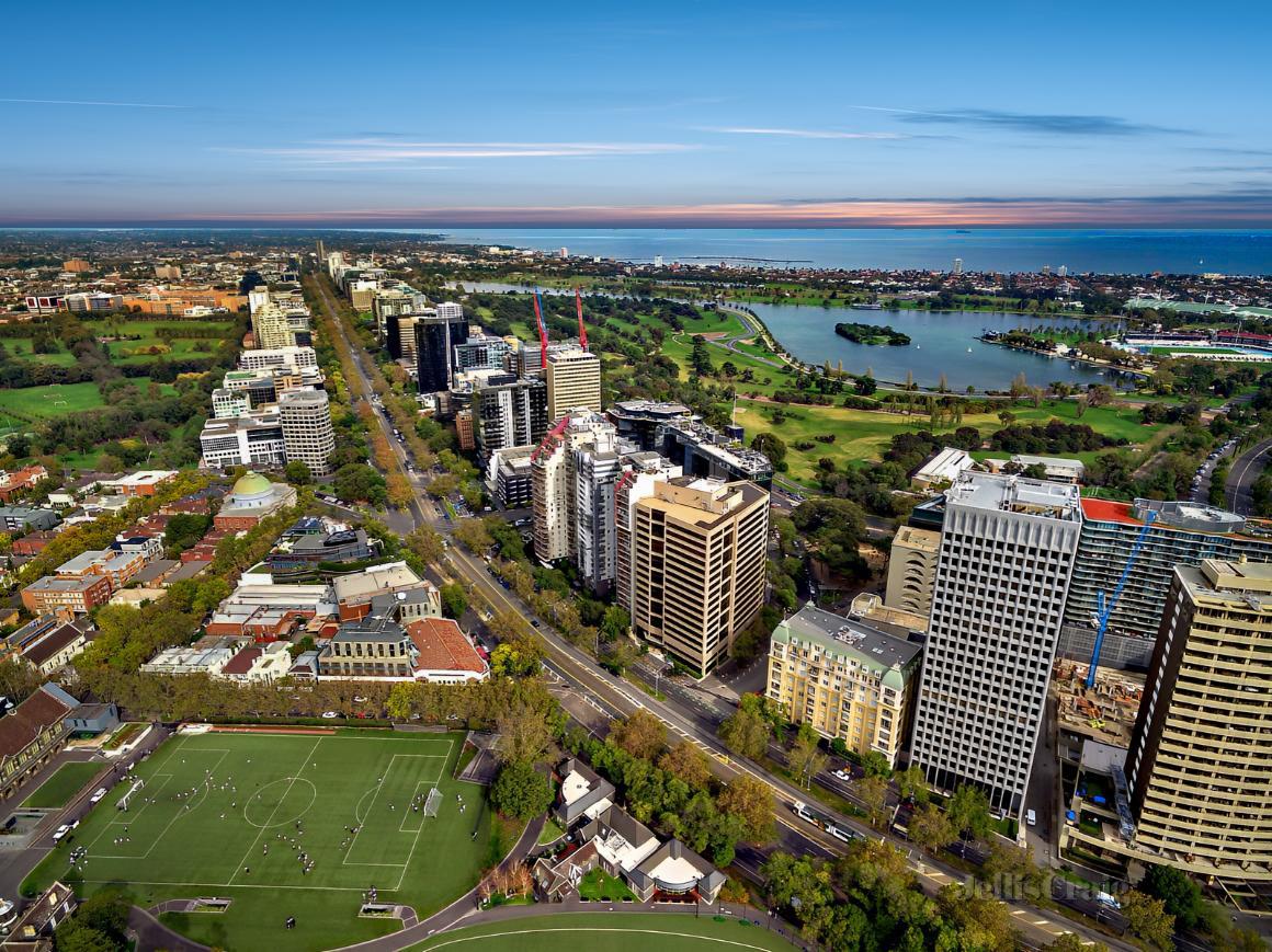416 - 418 St Kilda Road Aerial